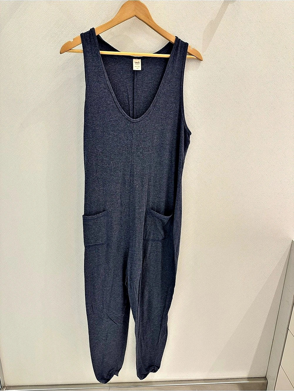 Smash + Tess Saturday Romper Sleeveless Blue Large